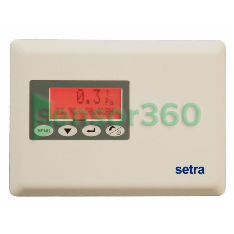 SRIM2 type temperature, humidity and differential pressure indicator
