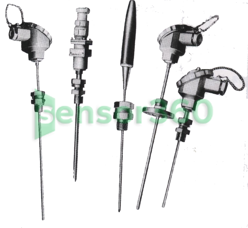 WRK series armored thermocouple