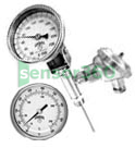 TIR Series Bi-Metal Thermometer with Integral RTD or Thermocouple