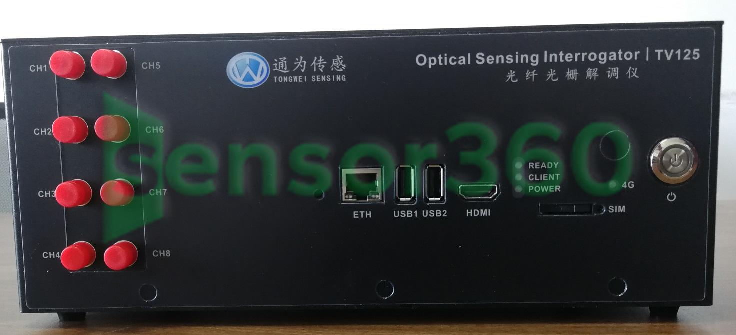 TV125 four-channel fiber grating sensing demodulator