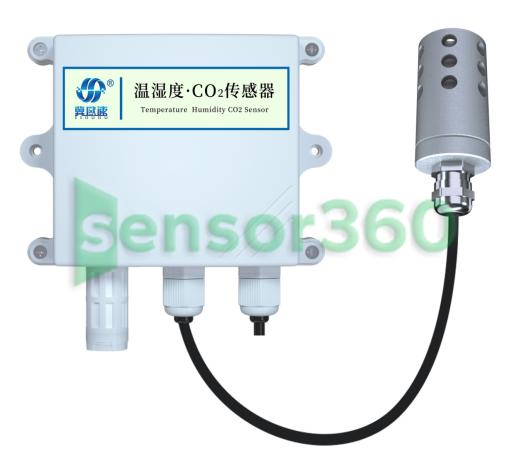 Air temperature, humidity and carbon dioxide three-parameter sensor
