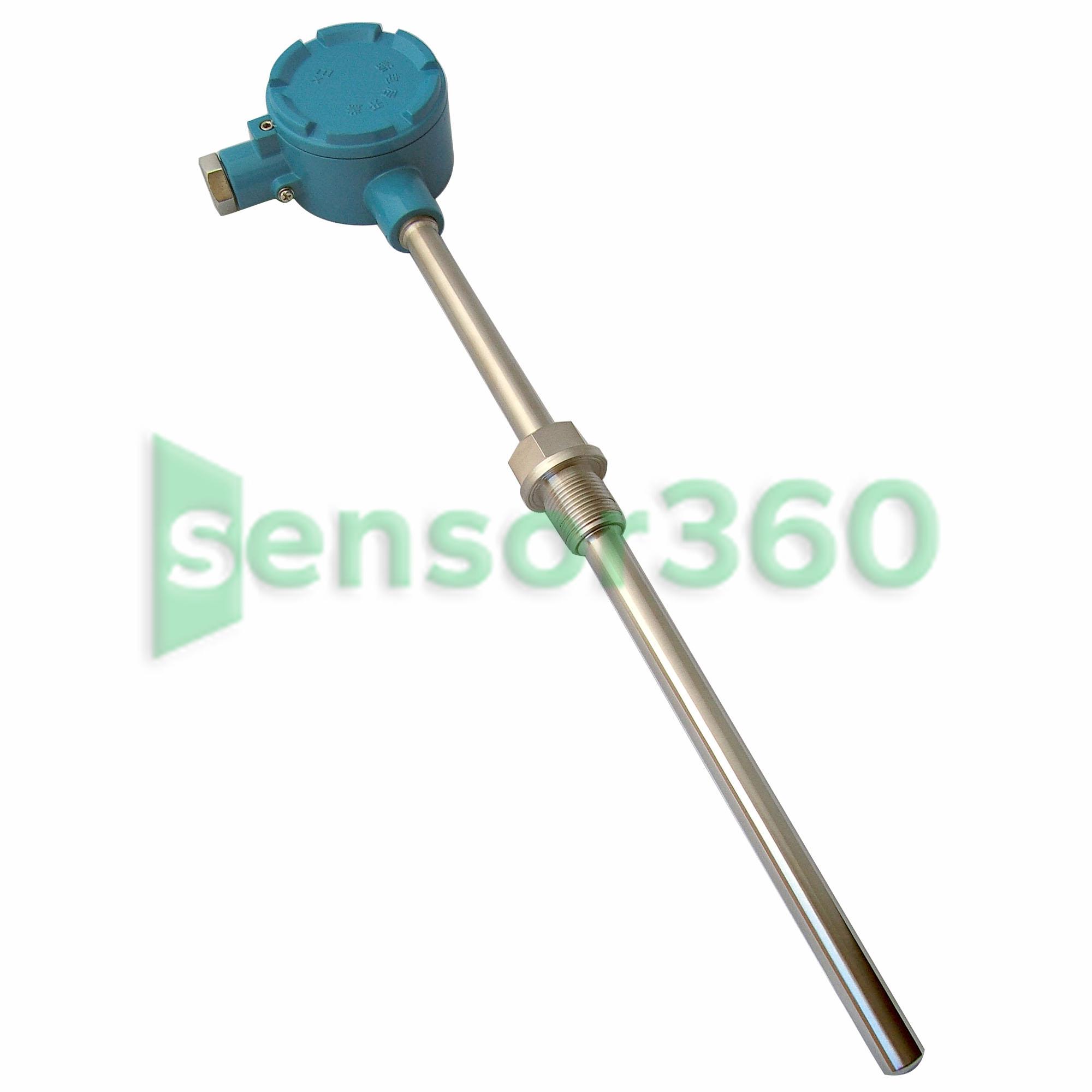 Explosion-proof thermocouple with temperature transmitter
