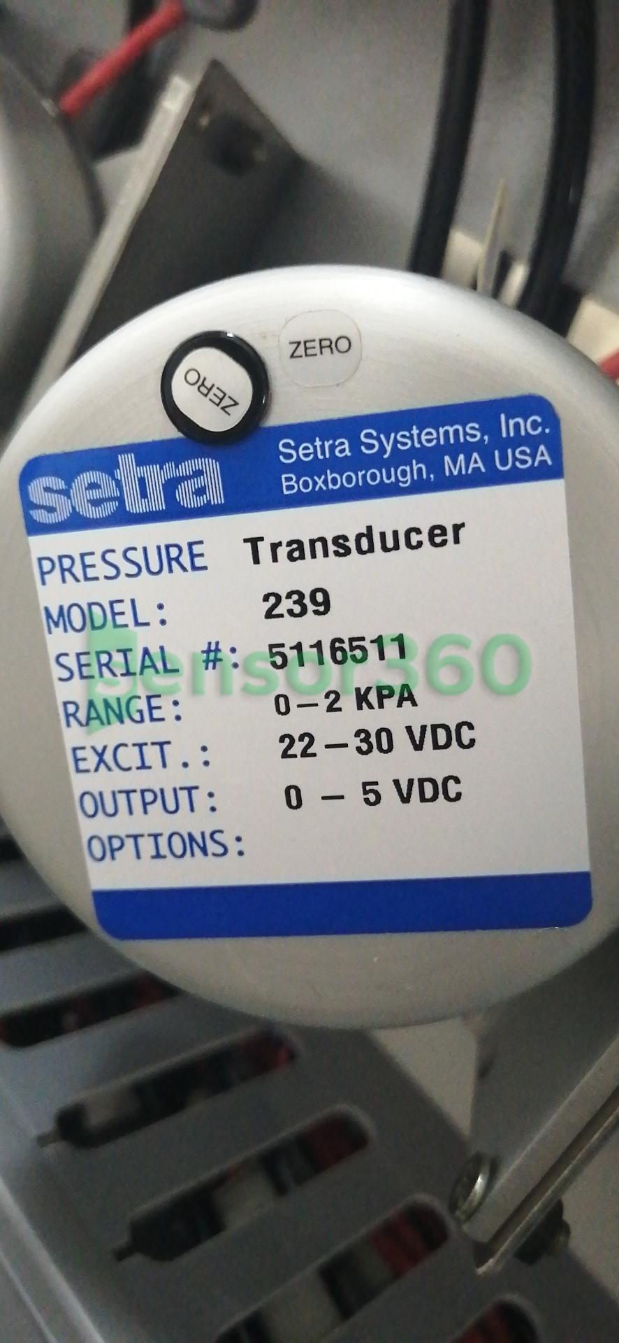 Setra Model 239/C239 high-precision micro-differential pressure transmitter