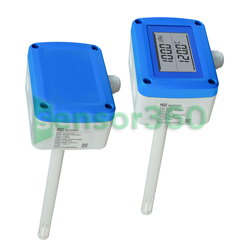 MHP intelligent temperature and humidity transmitter (pipe mounted flange)