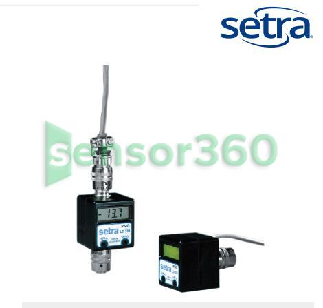 American Setra 330 local pressure digital display screen