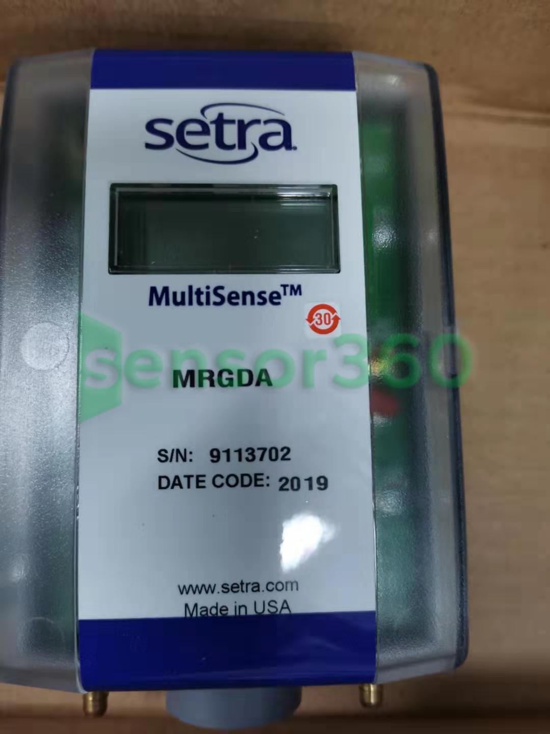 MRG type multi-range pressure transmitter Setra