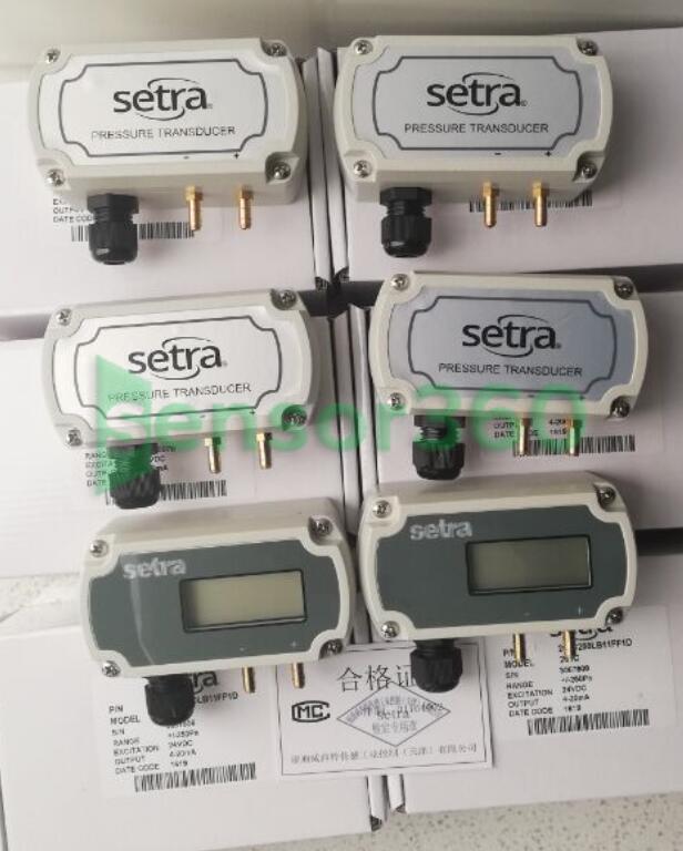 Setra West 261C Micro Differential Pressure Transmitter