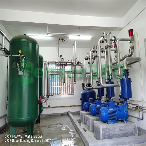 Designated hospital waste gas disinfection and sterilization device